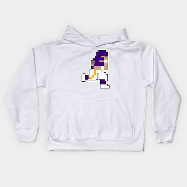 Tecmo Bowl Minnesota Kids Hoodie by jackandcharlie